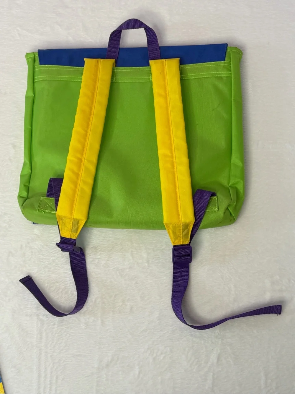 Leapfrog LeapPad Learning Game System Console Model 57-000-01 w/backpack TESTED